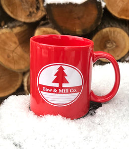 Saw & Mill Company Logo Mug